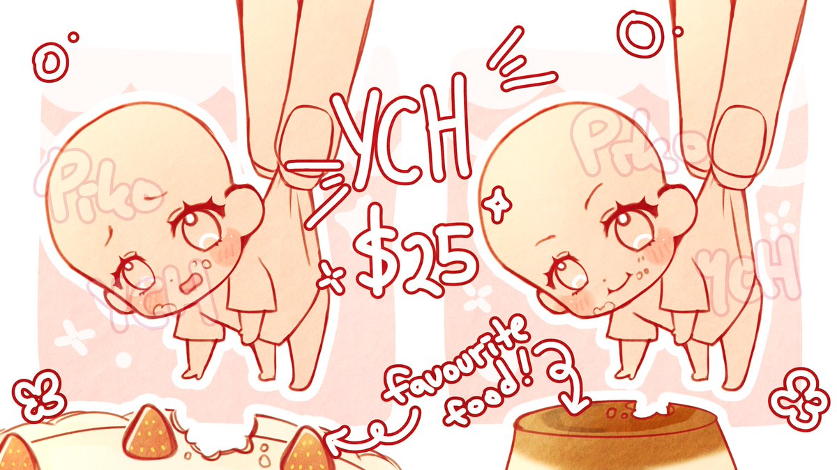 pikosouo's tweet photo. Hi! I'm opening a YCH art commission bcz I never did this before, and I'm broke 🫡
DM if interested! I only accept PayPal 
TOS: https://t.co/1vCFS5CTGw
Each is $25 only (RT is appreciated 💛) https://t.co/EKh7tbMqOB