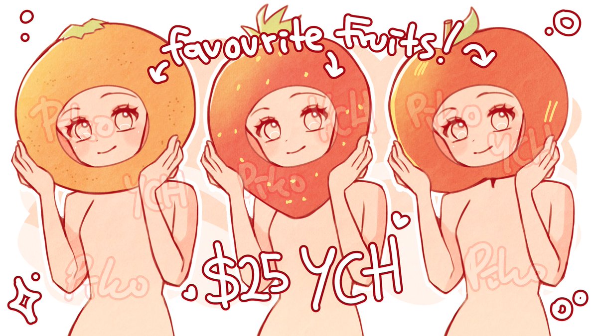pikosouo's tweet photo. Hi! I'm opening a YCH art commission bcz I never did this before, and I'm broke 🫡
DM if interested! I only accept PayPal 
TOS: https://t.co/1vCFS5CTGw
Each is $25 only (RT is appreciated 💛) https://t.co/EKh7tbMqOB