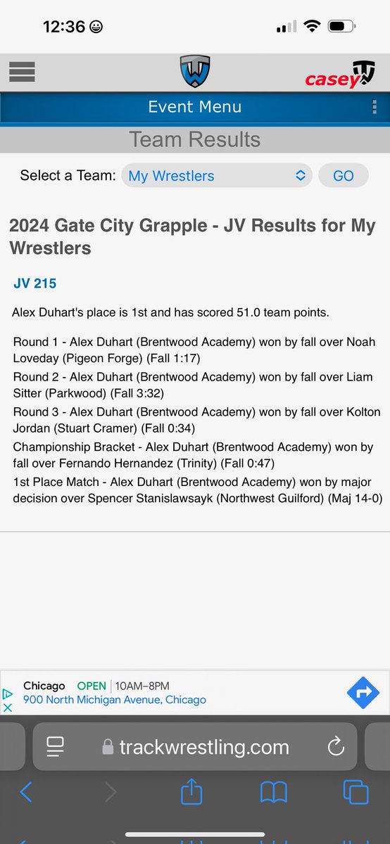 Alex Duhart (@duhart_alex1) on Twitter photo 2024 GATE CITY GRAPPLE - JV in Greensboro, NC!!! Went 5-0, Won 1st Place JV 215!!! 🏅 <a href="/theBAWrestling/">Brentwood Academy Wrestling</a> <a href="/ESBN_BA/">Eagles Sports Broadcast Network</a> <a href="/thepremierpt/">Premier Performance Training by Aaron Hines</a> <a href="/Cville_Sports/">George Robinson</a> <a href="/CSmithScout/">Chris Smith</a> <a href="/NashvillePreps/">TN Prep Sports</a> <a href="/USAWrestling/">USA Wrestling</a> <a href="/NCAAWrestling/">NCAA Wrestling</a> 2024 GATE CITY GRAPPLE - JV in Greensboro, NC!!! Went 5-0, Won 1st Place JV 215!!! 🏅 <a href="/theBAWrestling/">Brentwood Academy Wrestling</a> <a href="/ESBN_BA/">Eagles Sports Broadcast Network</a> <a href="/thepremierpt/">Premier Performance Training by Aaron Hines</a> <a href="/Cville_Sports/">George Robinson</a> <a href="/CSmithScout/">Chris Smith</a> <a href="/NashvillePreps/">TN Prep Sports</a> <a href="/USAWrestling/">USA Wrestling</a> <a href="/NCAAWrestling/">NCAA Wrestling</a>