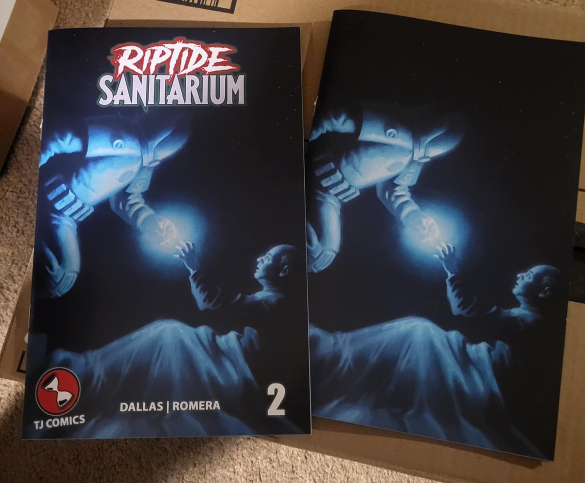 Just finished mailing everyone's reward from <a href="/WeAreZoop/">WeAreZoop</a>'s campaign for the second issue of RIPTIDE SANITARIUM!  Thanks, again, for the generous pledges!  Hope you enjoy the story!  #crowdfundingsuccess #comicbooks