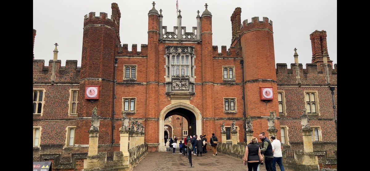 Hampton Court where King Henry Vlll lived. Explore video coming soon.