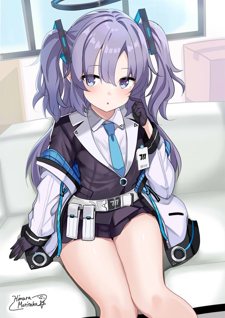 早瀬ユウカ(ブルアカ) 「#2024年自分が選ぶ今年の4枚 ブルアカ編」|火村 モリタカ＠/5月COMITIA144（B51a)/その次は神戸かわさき10のイラスト