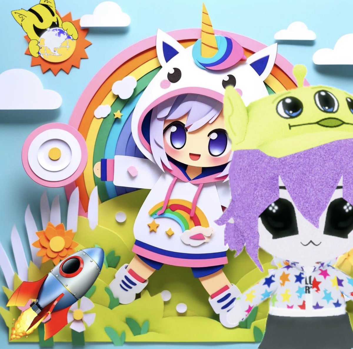 LM13777's tweet photo. @IsoLabz Happy Birthday @unicornandmemes! π₯³πππSo blessed to be a part of the blessing π¦π
#uwu #unicornandmemes #unicornio #sparklepets #uwupunks #uwumakers #uwumojiis #miuwu #uwubanners #Valkyries #unipuppets https://t.co/1HIQQV8atk