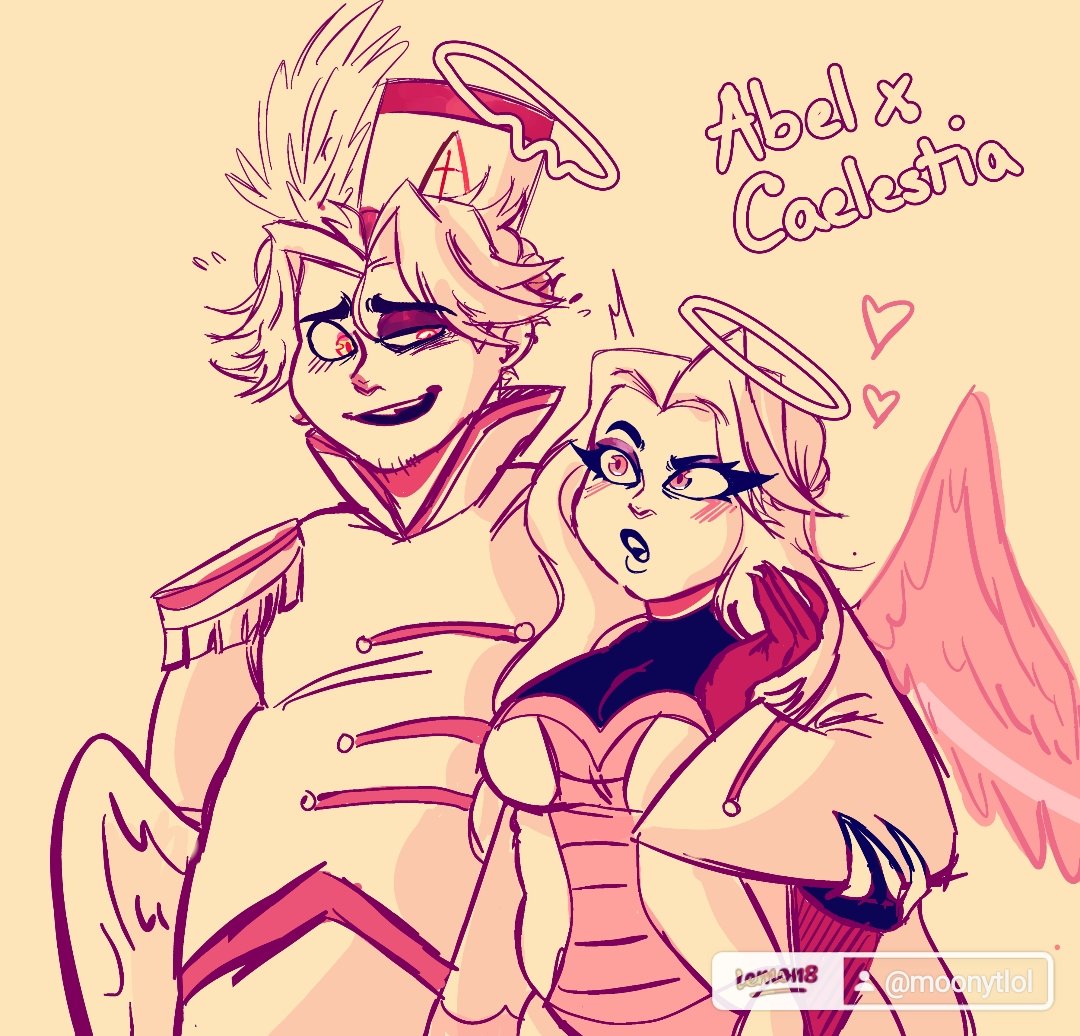 My lovely couple of dorks teehee

#HazbinHotel #HazbinHotelAbel #hazbin #art #ocxcanon #art #oc