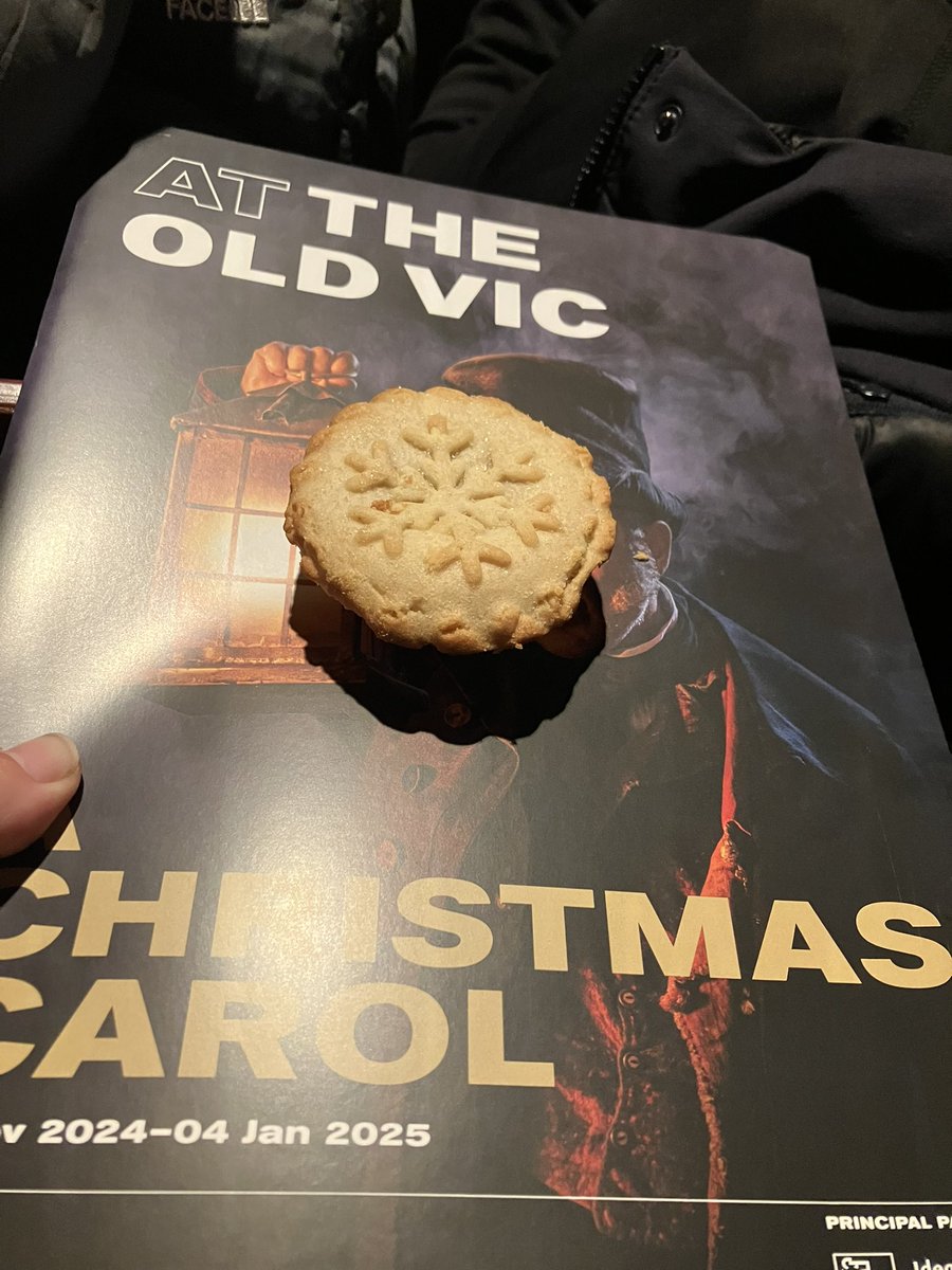 No real Christmas without this #oldvic #christmascarol