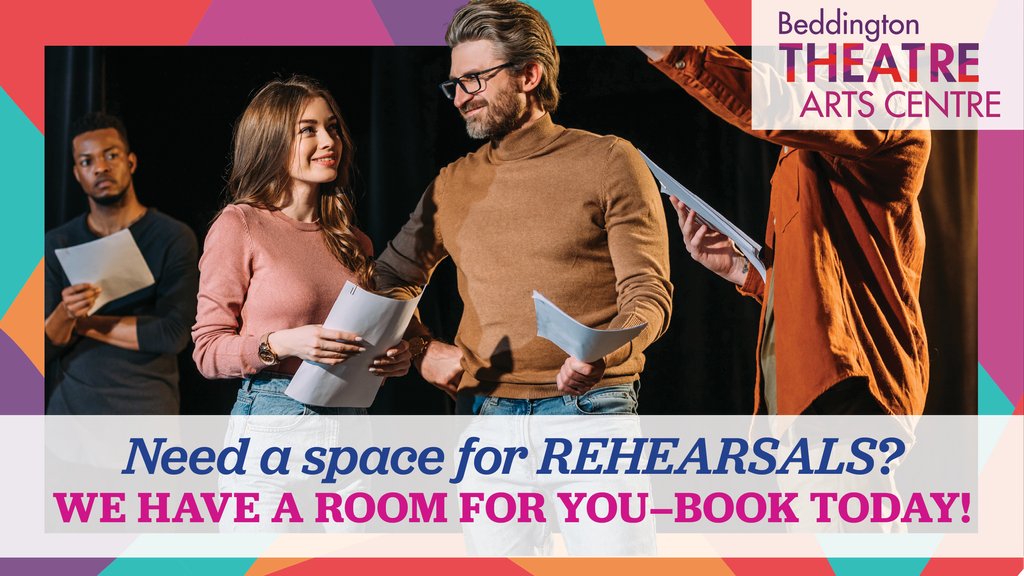 Rent space at Beddington Theatre Arts Centre for 20 to 175 people! Tables and chairs included. We have the space to suit your company's needs! 

Info &amp; online bookings:
bit.ly/BTAC-rentals