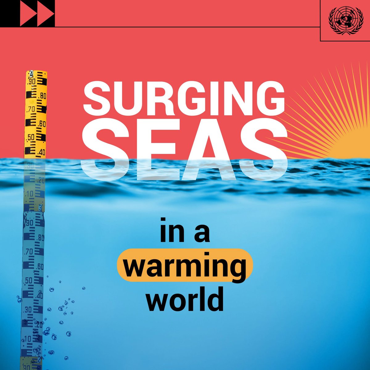 The cause for rising sea levels is clear: greenhouse gases, overwhelmingly generated by burning fossil fuels, are cooking our planet, leading to ocean warming and the melting of glaciers and ice sheets.

View the latest science on sea-level rise: un.org/en/climatechan…