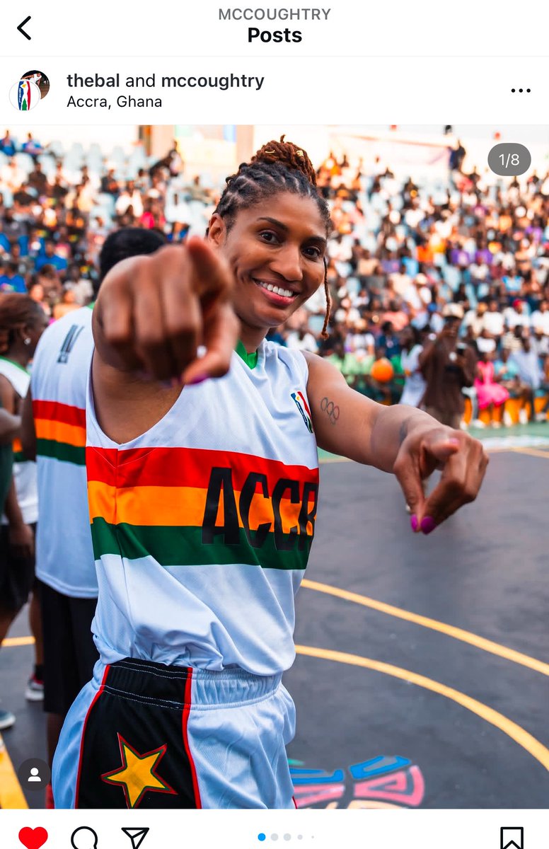 AmaniAllure's tweet photo. Love her down since a kid ⛹🏽♀️⛹🏽♀️⛹🏽♀️✨✨✨ … I’m glad she’s playing again! 🥹☺️📍📍📍 @theBAL @angel_35 ….SN: Follow her journey! 🖤 #thebal #wnba #mccoughtry #ghana https://t.co/xlpF7F9F8w