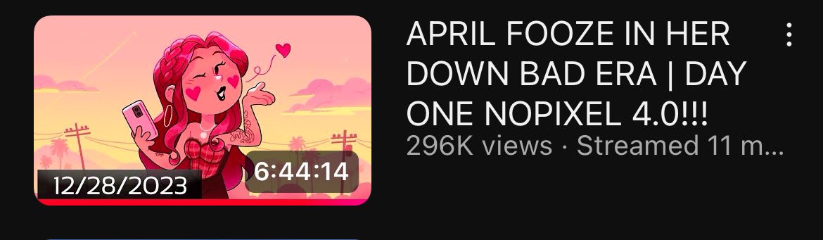 a year ago today… 🥲