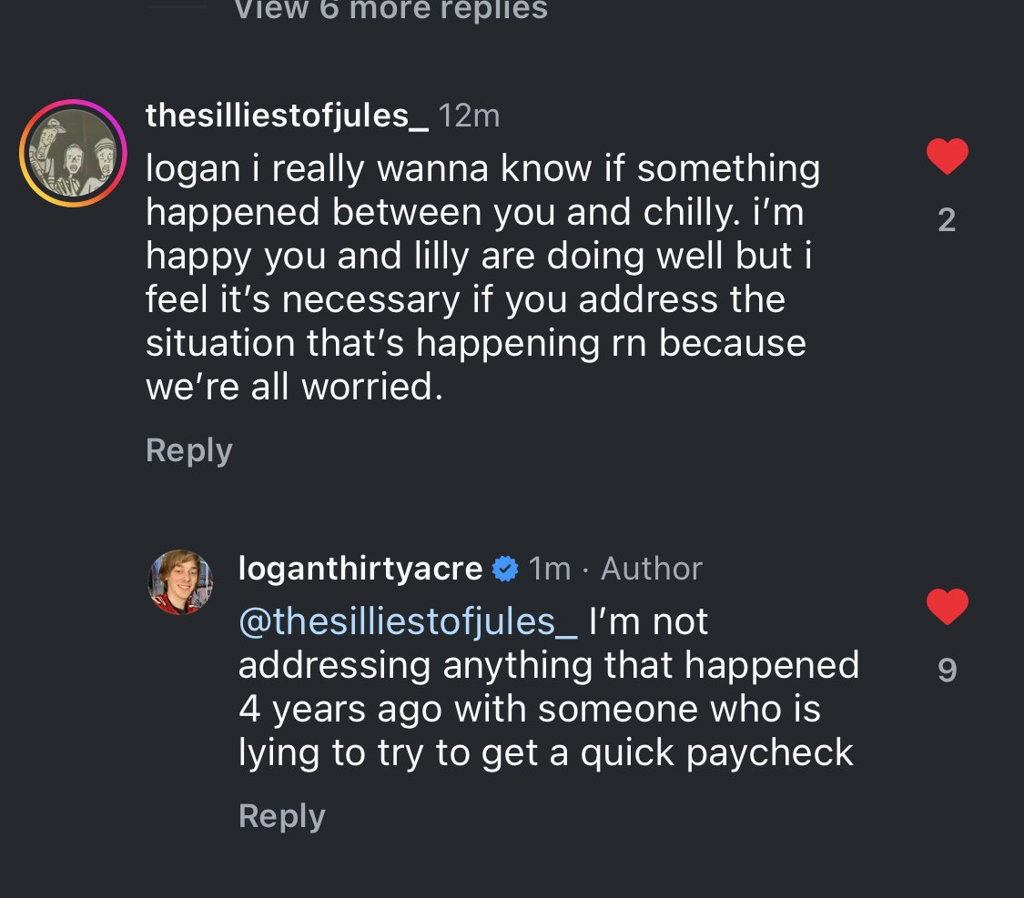 kayliethecutie's tweet photo. Um... How do I say this??..
I...um... trust him,I guess???
{ #sml , #smltwt , #loganthirtyacre , #retrust?? } https://t.co/v26VVymECL