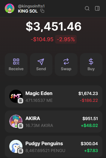 Claim $ME, $AKIRA or $PENGU you choose! 

- ❤️ + 🔁 + Join dc: discord.gg/NPJektmmUQ
- Tag 3, pick the token you want and post proof

Ends in 1 hour!

ps: We will watch Dragon ball and airdrop to everyone there, starts at 7pm est  ( 5 hours )