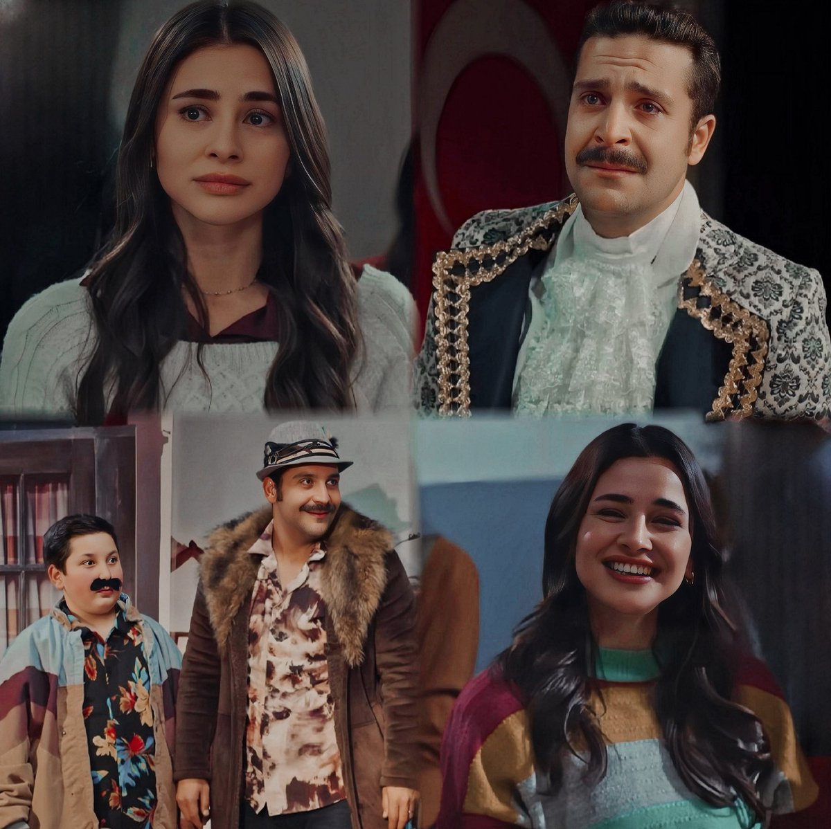 Aşklarının sonsuz kavuşmalarının imkânsız olduğu zamanlardan, bütün imkânsızlıkları aşıp Gedelli'nin en antika, en eşi benzeri bulunmayan ailesi oldukları zamana🥹🩶🏡
#AsRam #GönülDağı