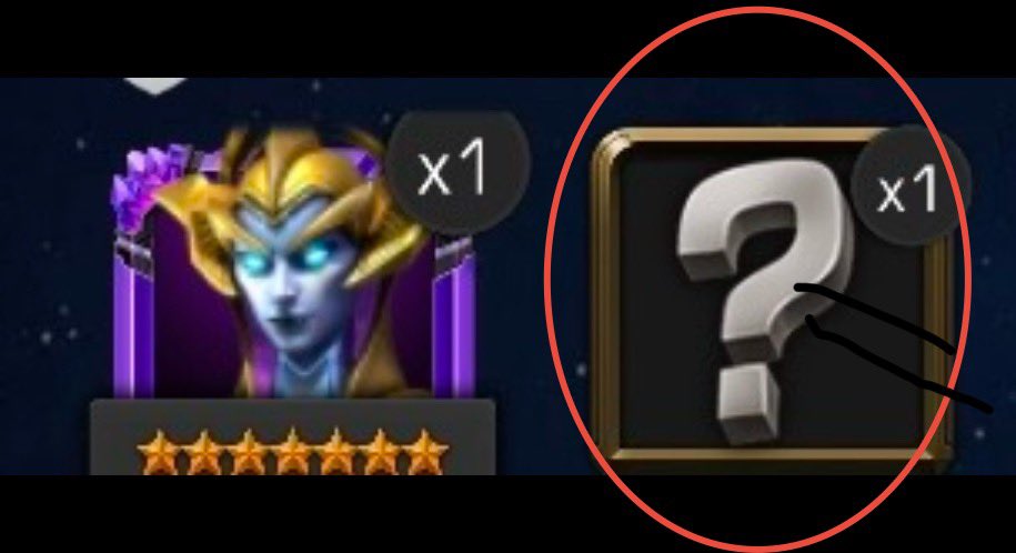 BeardedElder's tweet photo. @MarvelChampions I was hoping this would have been a free champion selector, so I could finally get a 7* Onslaught lol https://t.co/V77iEwfobb