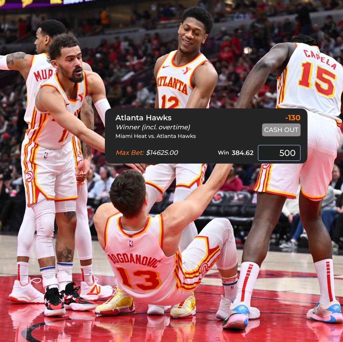 DaDonCashes's tweet photo. Da Don Cashes 2U ๐ฃ
CASHED 4 ๐ฃ IN A ROW ๐จ
Atlanta Hawks ML -130 โญ๏ธ
Lock This In Show โค๏ธ If Tailing ! #don
#cashes #win #free #streak #atlanta https://t.co/Q2ROWGnKhK