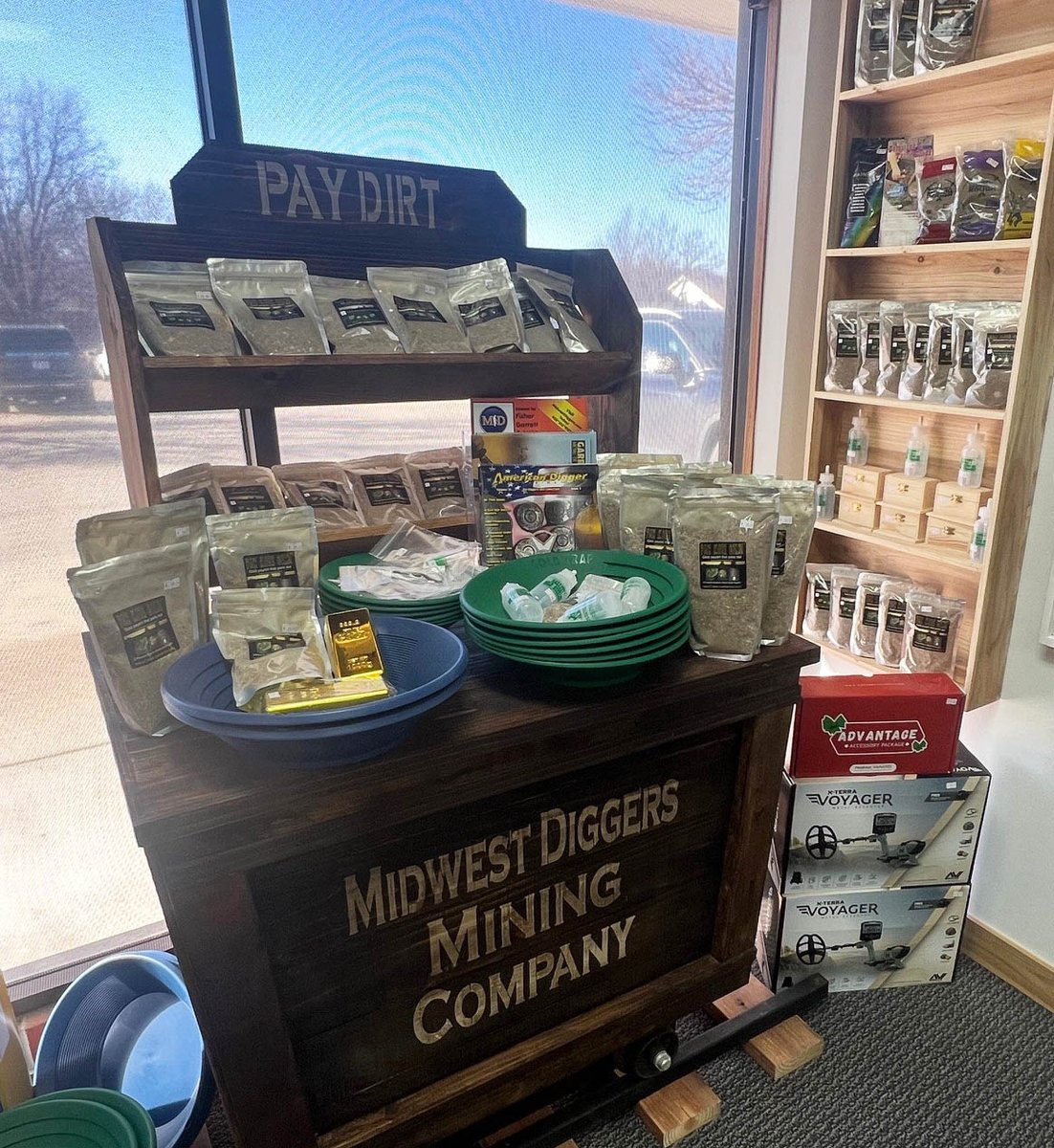 Paydirt?  We have it!  1, 2, 4 and 10 pound bags!