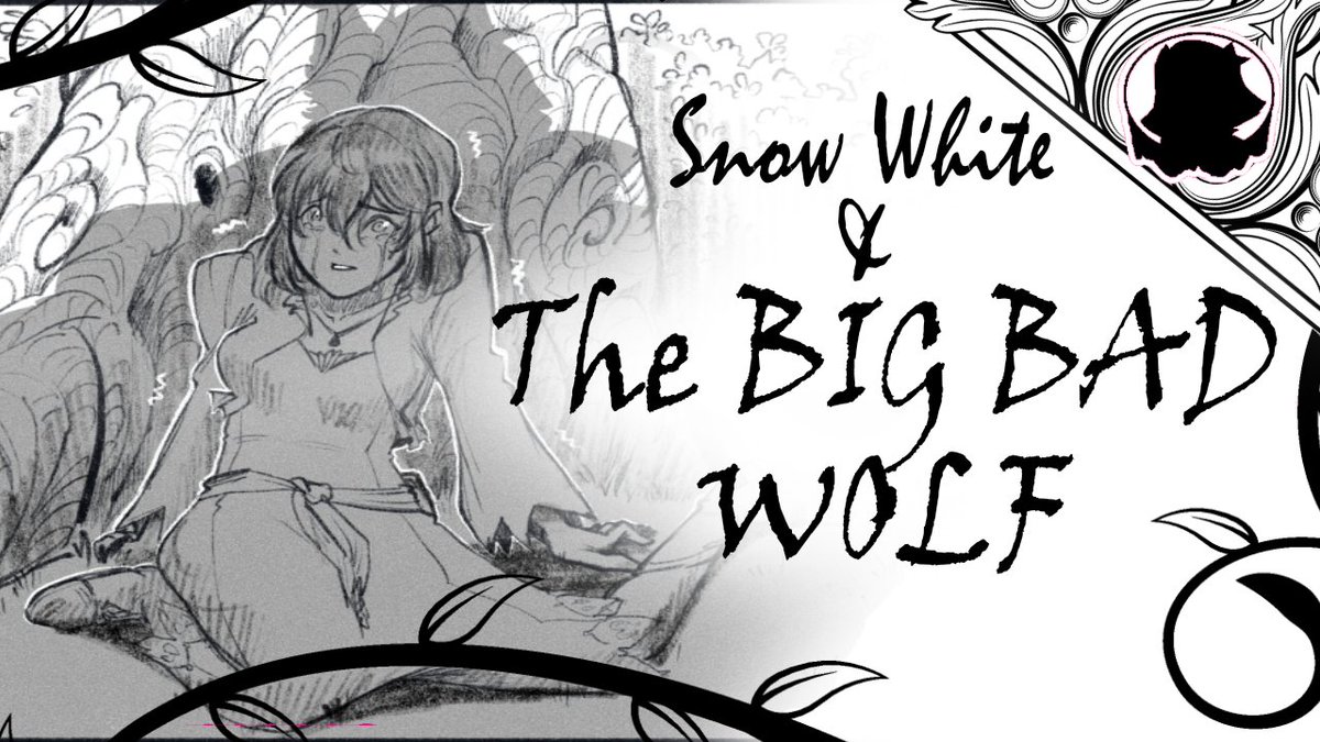 JFieracreator's tweet photo. Snow white and the BIG BAD WOLF~❄️🐺

A motion comic commission for @Norman6321ify  's Grimmoirea with me going the voice of the wolf Hector! Along with my friend @CrispyBiscuittt  doing Snow white's VA !

Patreon/YT membership preview:
 https://t.co/cI6c7yhr2l https://t.co/4lvQdRFnyv