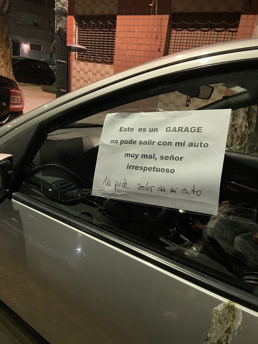 Señor irrespetuoso