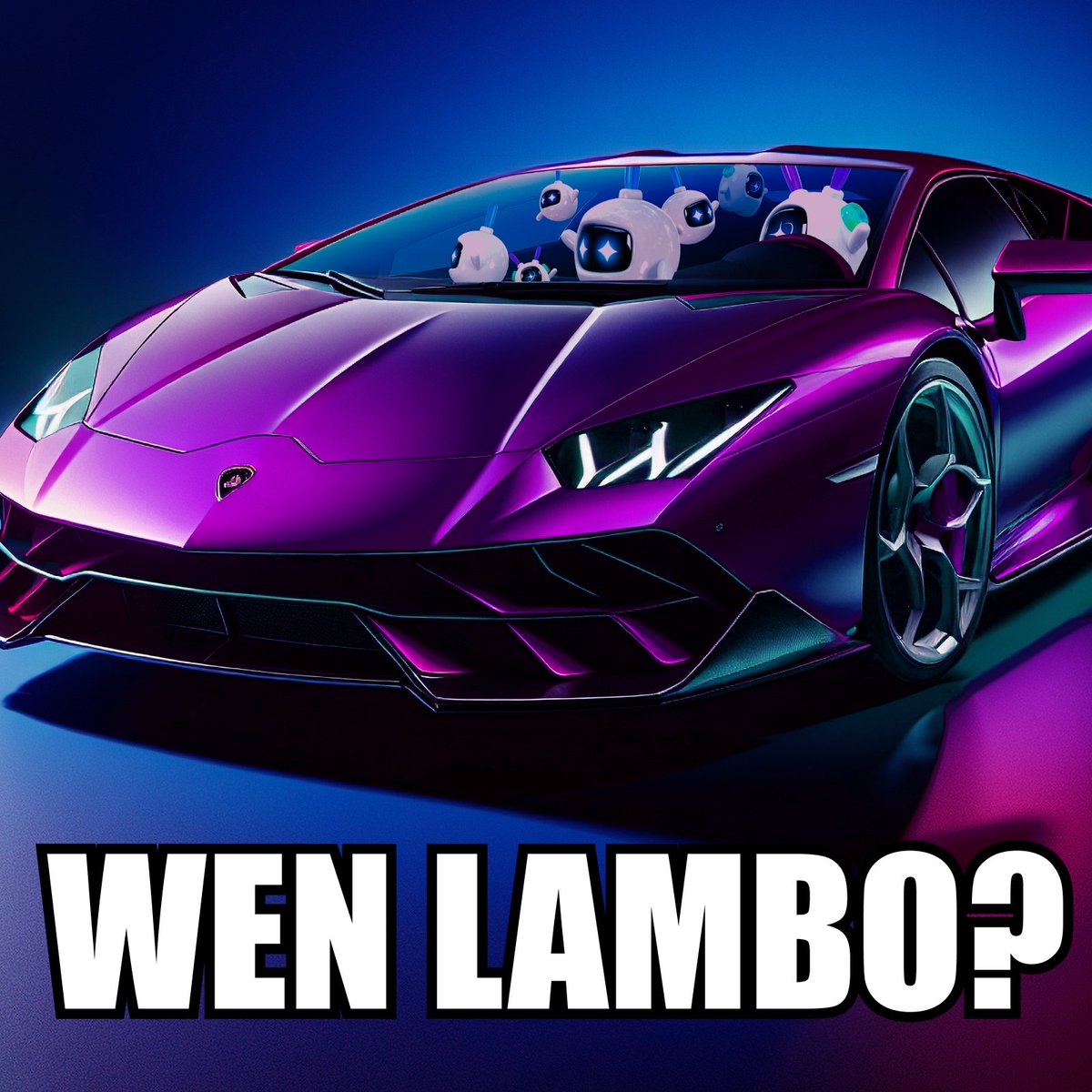 WEN LAMBO? Stake $ORBT. Stack rewards. And maybe... just maybe... LAMBO  SOON™ 🏎️✨