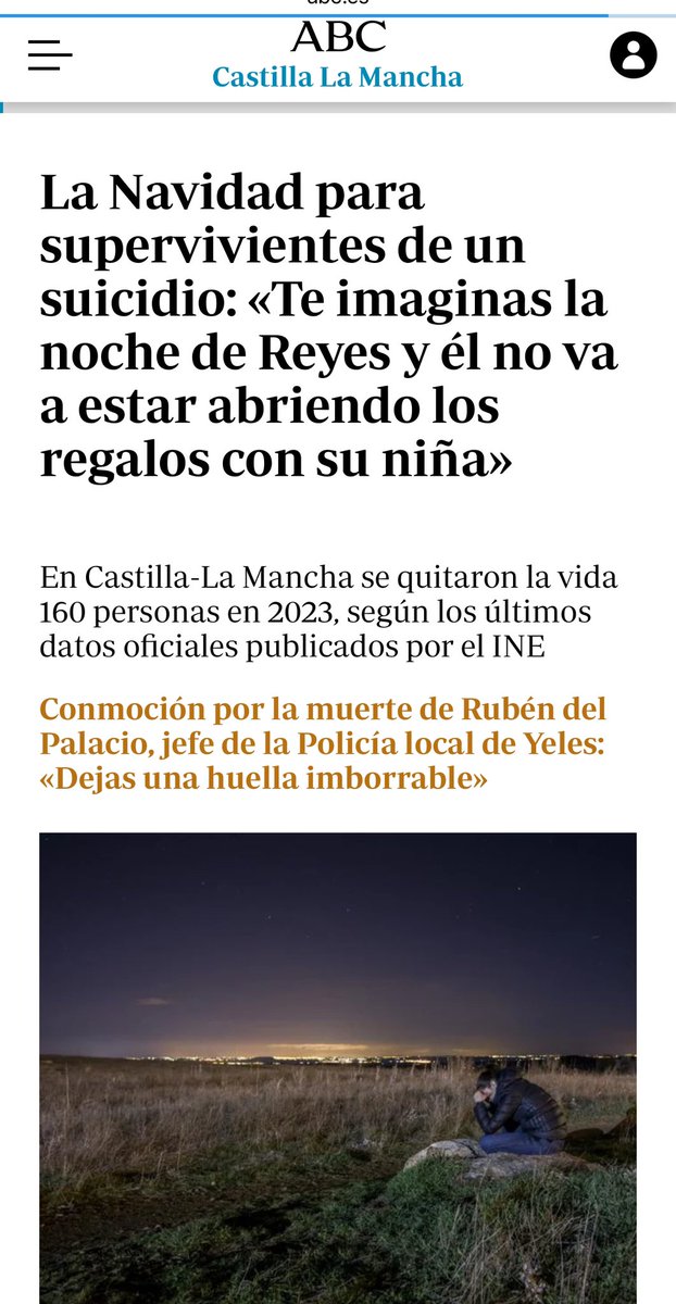 🌟 Reflexión navideña 🌟
El profesor José Celada nos recuerda la importancia de hablar sobre el duelo de los supervivientes al suicidio. Estas fechas no son fáciles para todos, pero con apoyo y comprensión, podemos romper el silencio y acompañar a quienes más lo necesitan. ❤️