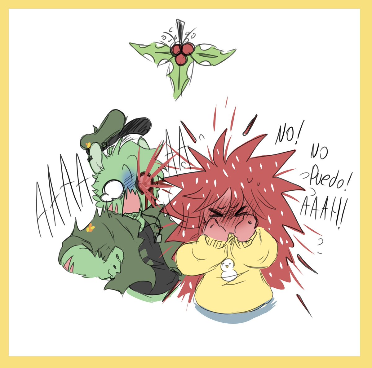 kashtacorico7w7's tweet image. Pequeño Regalo atrasado para ustedes parte 1/3 #happytreefriends #flippyxflaky 

El próximo será de Nutty 😋