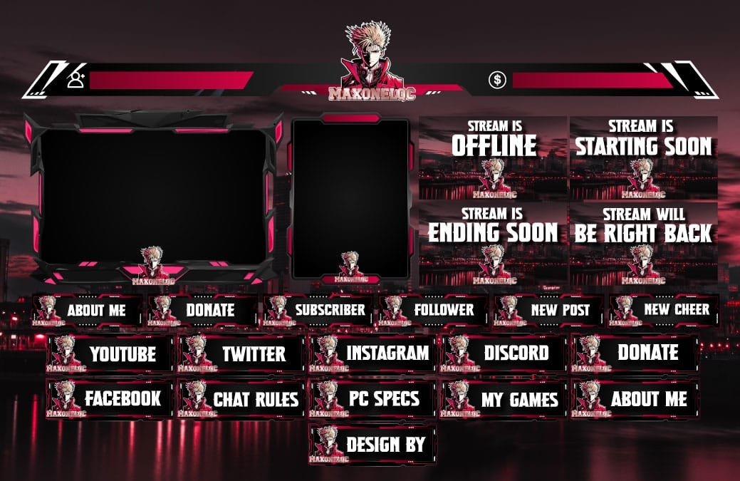 Sophia Martin (@sm0048573) on Twitter photo Leveling Up with Style! ✨🚀
I had the absolute pleasure of designing this epic stream overlay set for my amazing client 🔥🎮
for order Dm me or <a href="/MADAlphaDesigns/">MAD Alpha Designers</a> Leveling Up with Style! ✨🚀
I had the absolute pleasure of designing this epic stream overlay set for my amazing client 🔥🎮
for order Dm me or <a href="/MADAlphaDesigns/">MAD Alpha Designers</a>