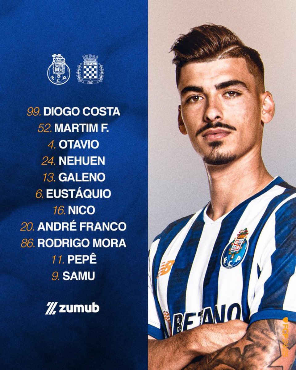 LigaActu's tweet photo. La composition de porto pour le match de ce soir https://t.co/3tdP1sIgLM