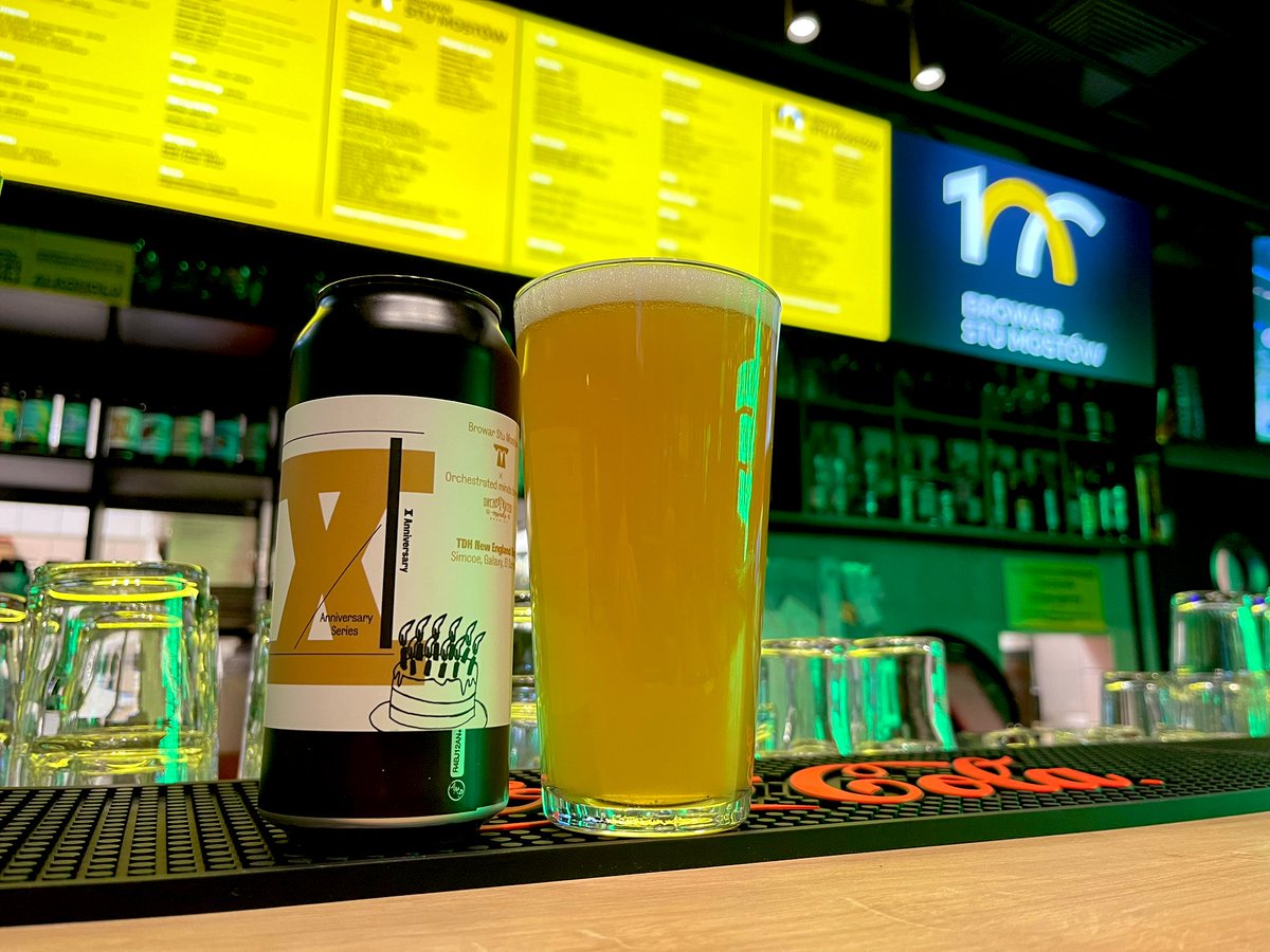 Ooof triple dry hopped 8%
New England IPA
From <a href="/BrowarStuMostow/">Browar Stu Mostów</a>