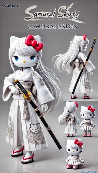 4 pic. @ILOVEMYCLAIRE @sanrio @hellokitty @SquareEnix @SEGA @BandaiNamcoUS @TarantinoWorld New #MyMelody battle doll!!! @Sanrio #SANRIO #hellokitty #SAMURAISKIRTS #moba @SEGA #SEGA #SEGASANRIO #PLAYSTATION7 #DEARDEARESTBRANDS @TarantinoWorld https://t.co/PaJRMgPGWe https://t.co/DuXRwGgC8C