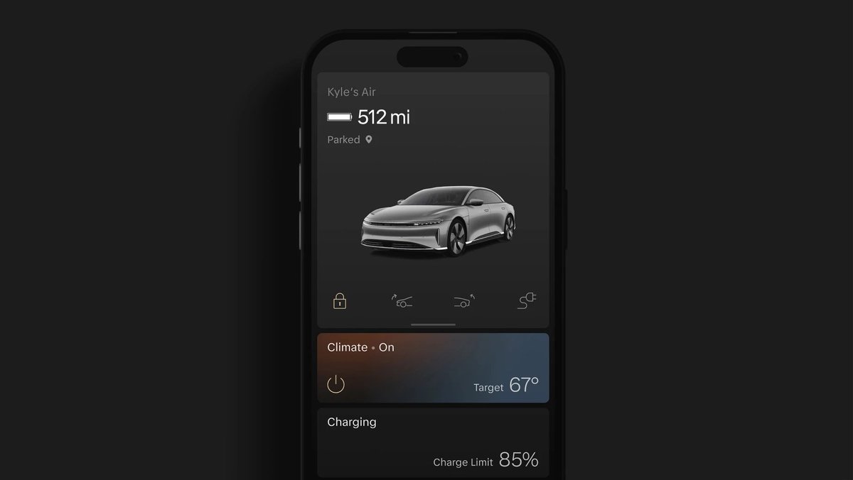 NEWS: Lucid has launched a completely redesigned version of the Lucid mobile app with a brand-new interface, enhanced features such as more climate control features, navigation and personalization options, and a overall more intuitive experience.

More info: