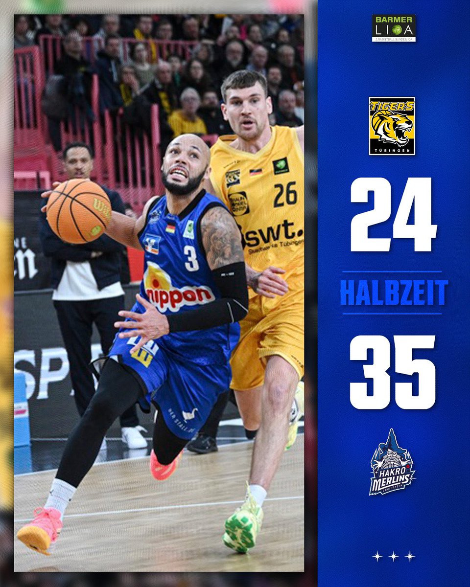 ⏸️ Die Defense steht und offensiv kommen wir immer besser ins Spiel. Belohnt euch, Jungs! 💙

📸 Pressefoto Ulmer