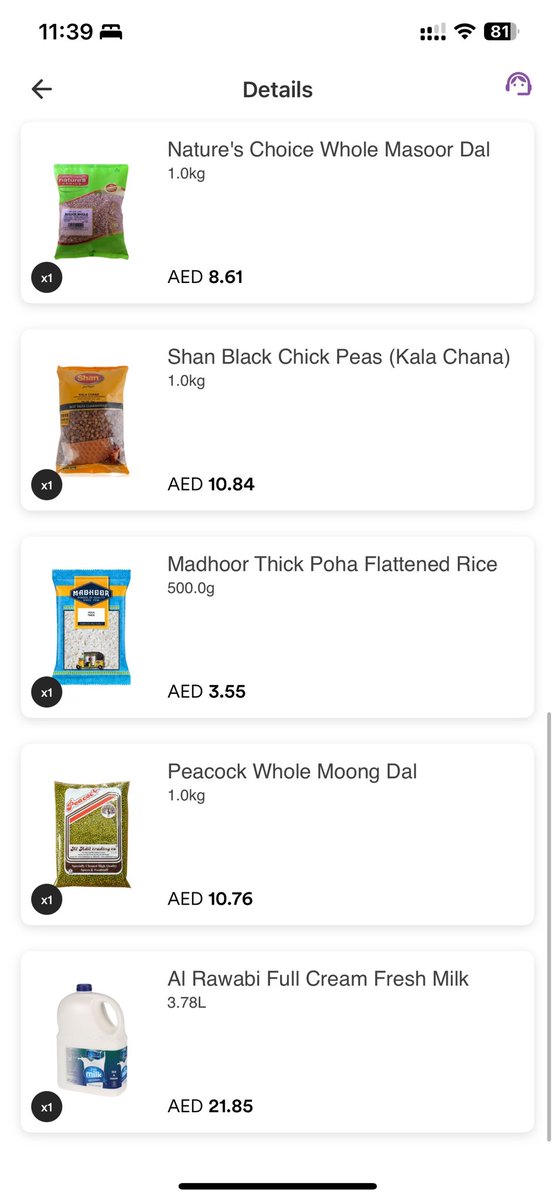 i_Darshit's tweet photo. @SmilesUAE I have ordered groceries for home delivery. Wrong items delivered and no one is responding on customer care chat. Very disappointing response from Smiles for your customer who is ordered from Smiles from age old times. When I will receive my actual ordered items? https://t.co/QvnWIUeg31