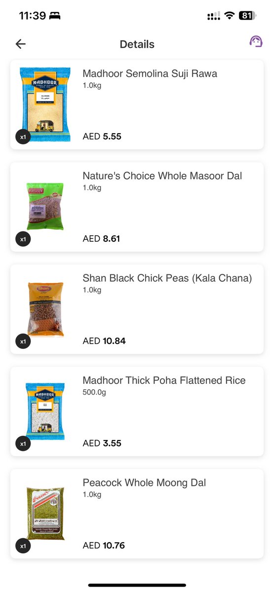 i_Darshit's tweet photo. @SmilesUAE I have ordered groceries for home delivery. Wrong items delivered and no one is responding on customer care chat. Very disappointing response from Smiles for your customer who is ordered from Smiles from age old times. When I will receive my actual ordered items? https://t.co/QvnWIUeg31