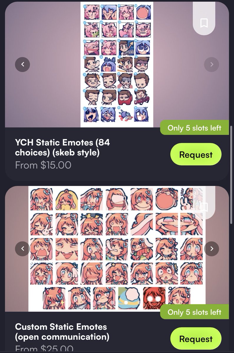 helo my vgen is open again for doodle illustrations (sfw and nsfw) and emotes 🤓 if this tweet is up they're still open!! thank u if u look ❤️❤️❤️

vgen.co/MAMETCHl