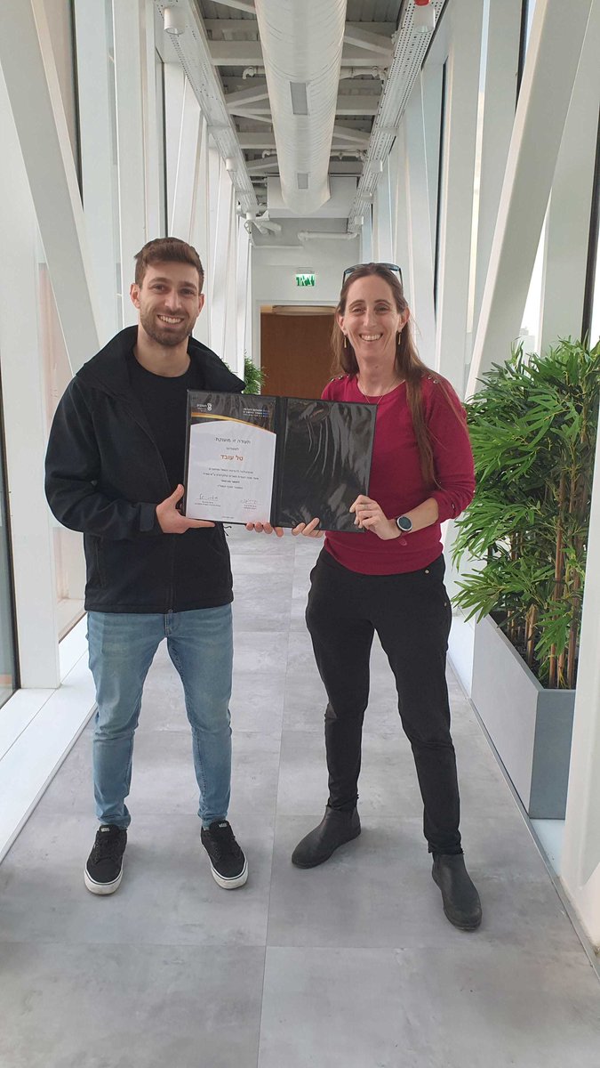 Efrat Shimron (@efrat_shimron) on Twitter photo Congrats to my student Tal Oved for receiving Technion's ECE department Meyer Excellence award!๐ซ Tal was the 1st student to join the lab last year and he's doing fantastic work. ๐คฉStay tuned for his exciting <a href="/ISMRM/">ISMRM</a> abstract! ๐ฅ
<a href="/ECE_Technion/">ECE_Technion</a> <a href="/TechnionLive/">Technion Israel</a> Congrats to my student Tal Oved for receiving Technion's ECE department Meyer Excellence award!๐ซ Tal was the 1st student to join the lab last year and he's doing fantastic work. ๐คฉStay tuned for his exciting <a href="/ISMRM/">ISMRM</a> abstract! ๐ฅ
<a href="/ECE_Technion/">ECE_Technion</a> <a href="/TechnionLive/">Technion Israel</a>