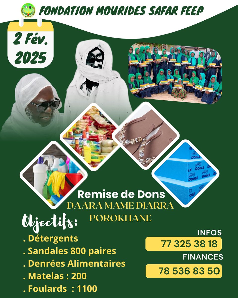 Fondation Mourides Safar Feep tweet media
