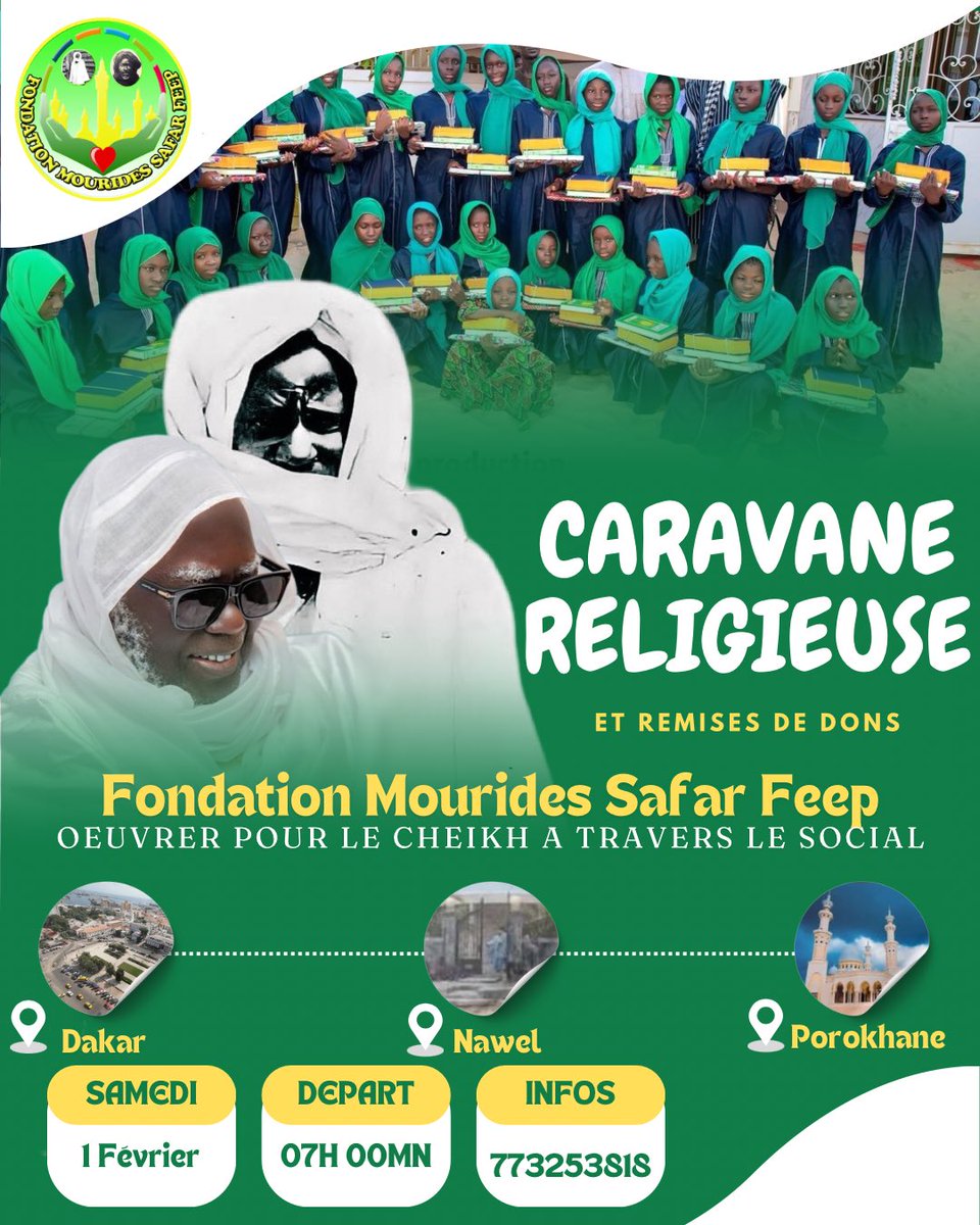 Fondation Mourides Safar Feep tweet media