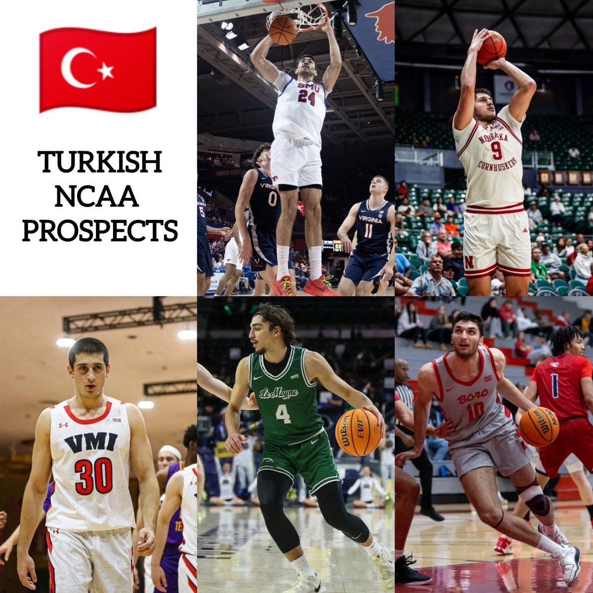 🇹🇷 Turkish NCAA Prospects | Scouting Notes

I wrote about 5 Turkish prospects who are playing in NCAA this season.

Samet Yiğitoğlu

DOB: 10.03.2004
Position: C
Height: 7'2"
Team: SMU Mustangs

Stats: 10 games | 22 MIN | 10.5 PTS | %62 FG (39/63) | %63 FT (27/43) | 5.8 REB (1.9