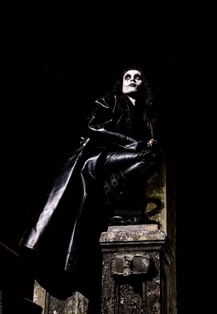 Brandon Lee in The Crow, 1994
