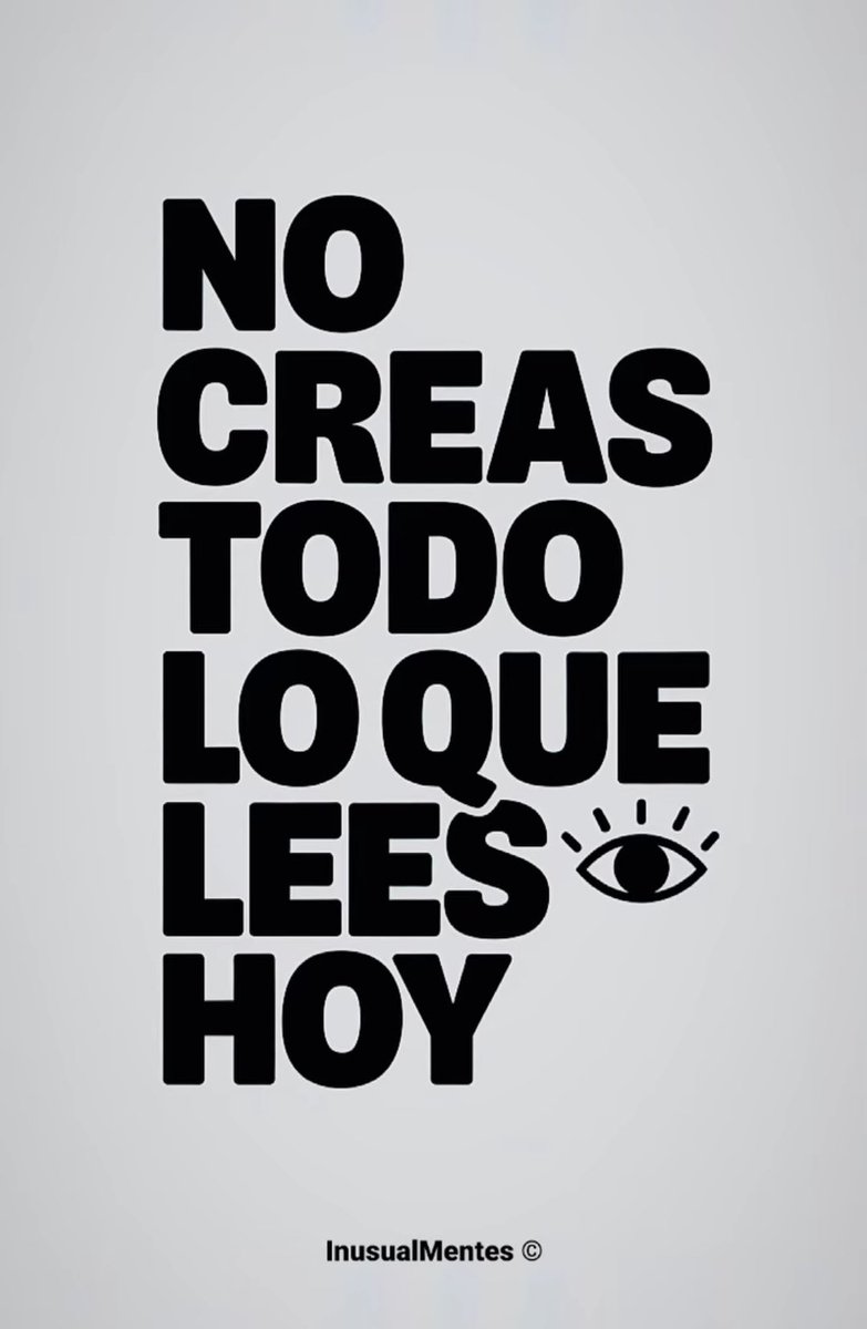 unusuallabs's tweet photo. No creas todo lo que lees hoy 👁️🗨️
#DiadelosInocentes #Inocentes #inocentadas https://t.co/czSQyn6c6O
