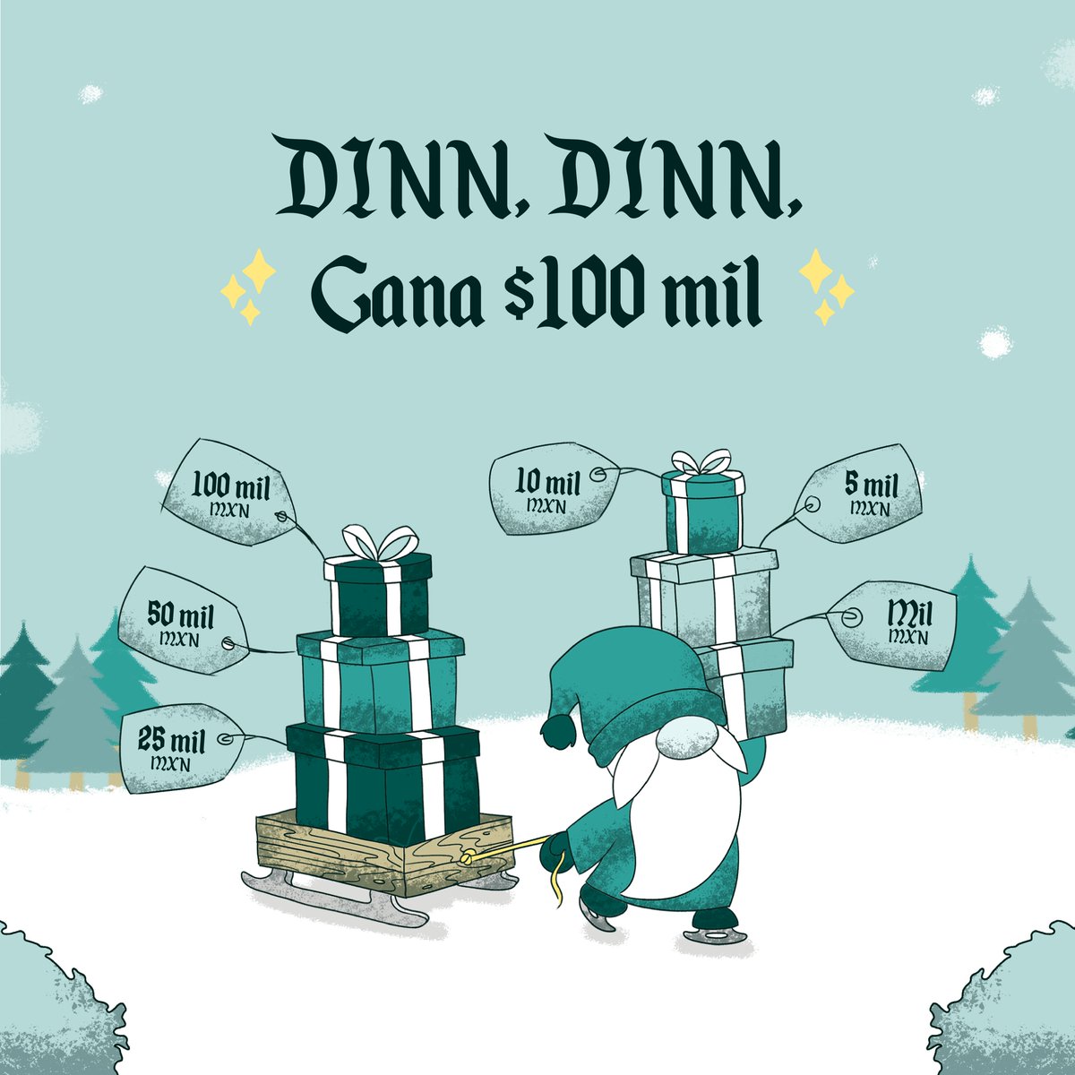 ¡Se acaba el tiempo! ⏰ Deposita $5,000 y entra a la lista de los DuenDINNes para participar por $100 mil pesos y más premios. ow.ly/wo5k50UxliM

Dinámica vigente del 25 de noviembre al 31 de diciembre de 2024.