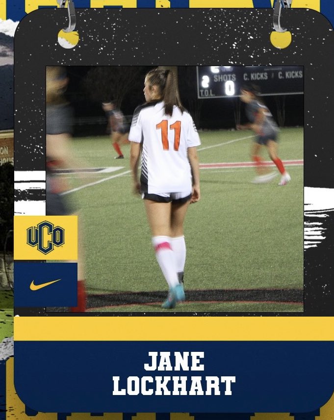 Slight change of plans- 
I am so excited to announce my commitment to <a href="/UCOSoccer/">UCO Soccer</a> !! It’s been a crazy process but I am so thankful for <a href="/CoachAmelUCO/">Amel Muhamedagic</a> for giving me this opportunity!! Super excited for what the future holds!! Roll Chos💙💛