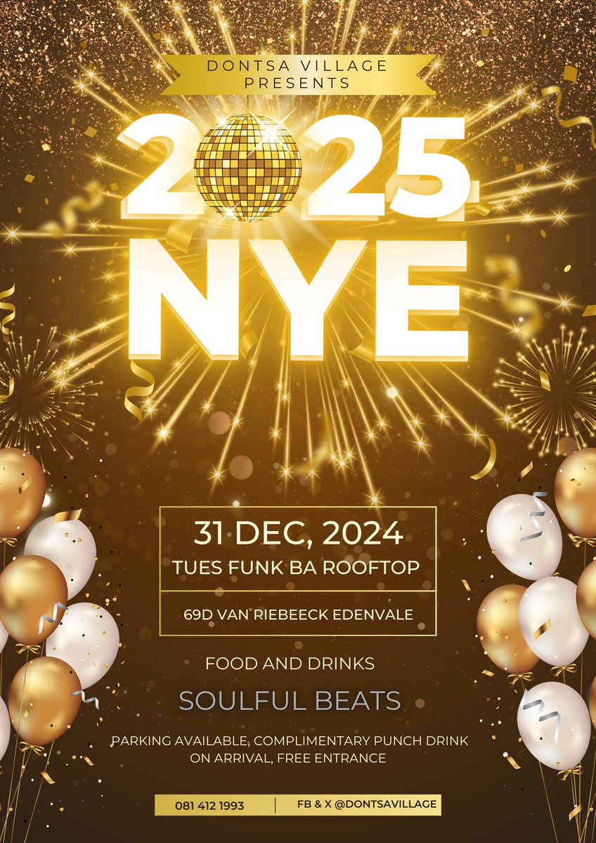 Don69Ville's tweet photo. Come spend last night of 2024 with us as enter 2025!!! https://t.co/Pn3wdgO9Pg