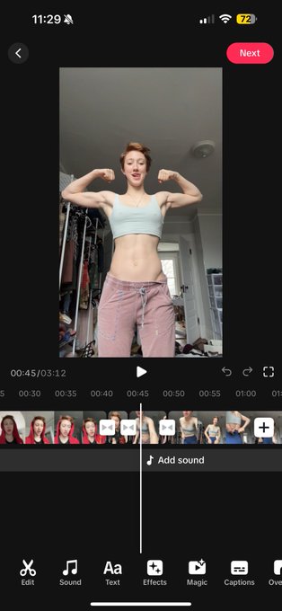 1 pic. lol my TikTok is so stupid I love having a spam account TikTok used to be sooo stressful and now