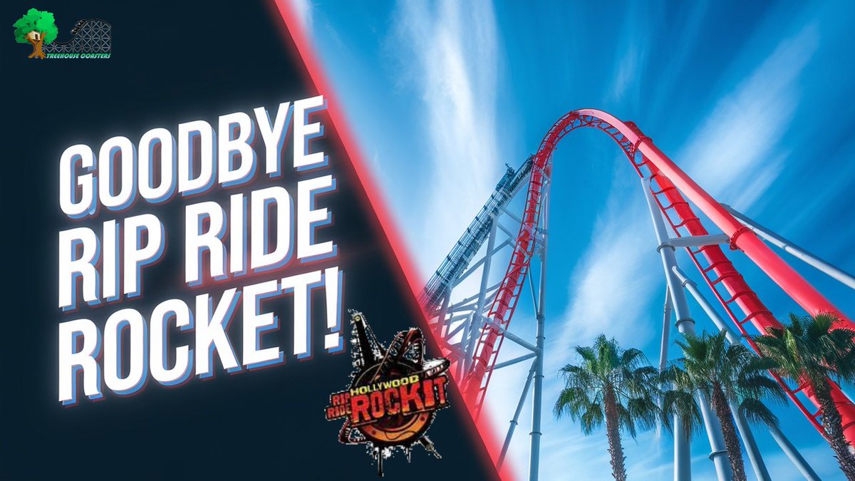 TreehCoasters's tweet image. Join Treehouse Coasters over on YouTube and say goodbye to Rip Ride Rocket #unversal #YouTube #treehousecoasters
youtu.be/HM2cFefnmPM