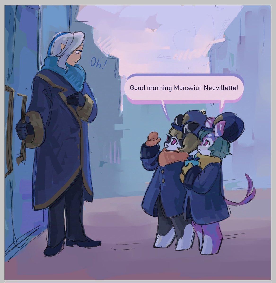 Neuvilette's birthday day Pt.1: morning 🩵
1/3
#neuvillette #GenshinImpact