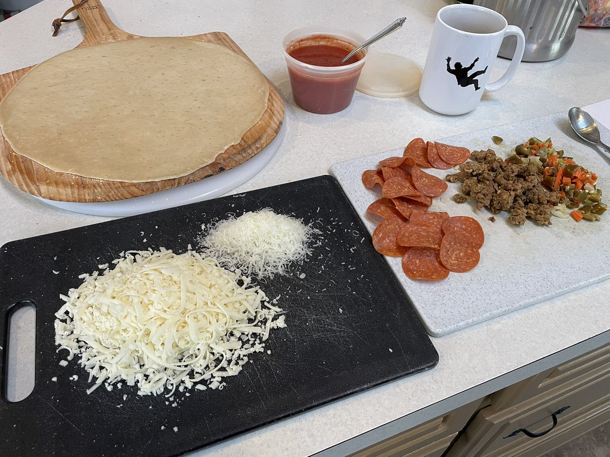 My first attempt at making legit Chicago tavern-style “cracker crust” pizza (which essentially is the exact style of Midwest pizza I grew up eating).  5/5 stars, will 100% make again.  Regularly.