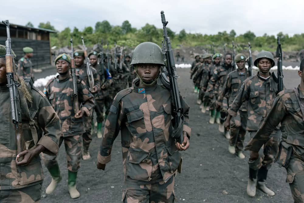 PatrickLokala_'s tweet image. #RDC ! La patrie ou la mort. Les FARDC sont determinées au front pour déloger toutes les forces négatives rwandaises de l’AFC/M23.
