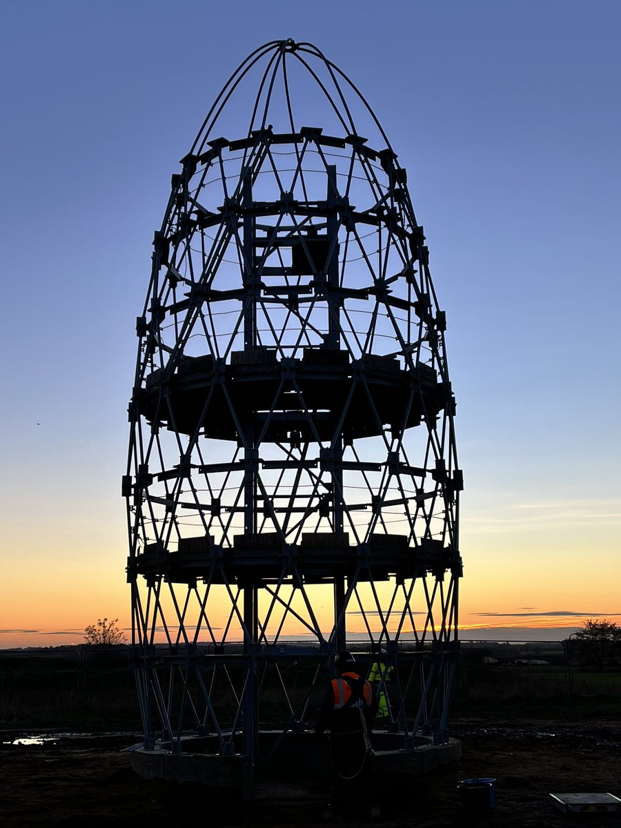 Construct_arium's tweet photo. @parthosarathi_b #TheGherkin, #Constructionarium #Norfolk #UK #TurningTheoryIntoPractice https://t.co/CPFVioRf7F