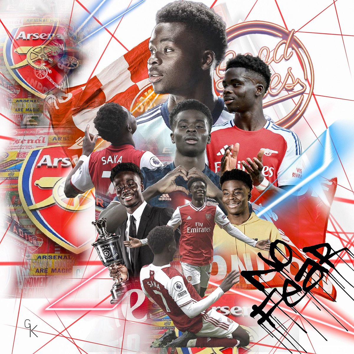 KevinDavis736's tweet photo. Sending @BukayoSaka87 Strength and Positive Blessings for your recovery ❤️‍🩹 💯❤️🙏 #Stronger https://t.co/f2C7AVKgne