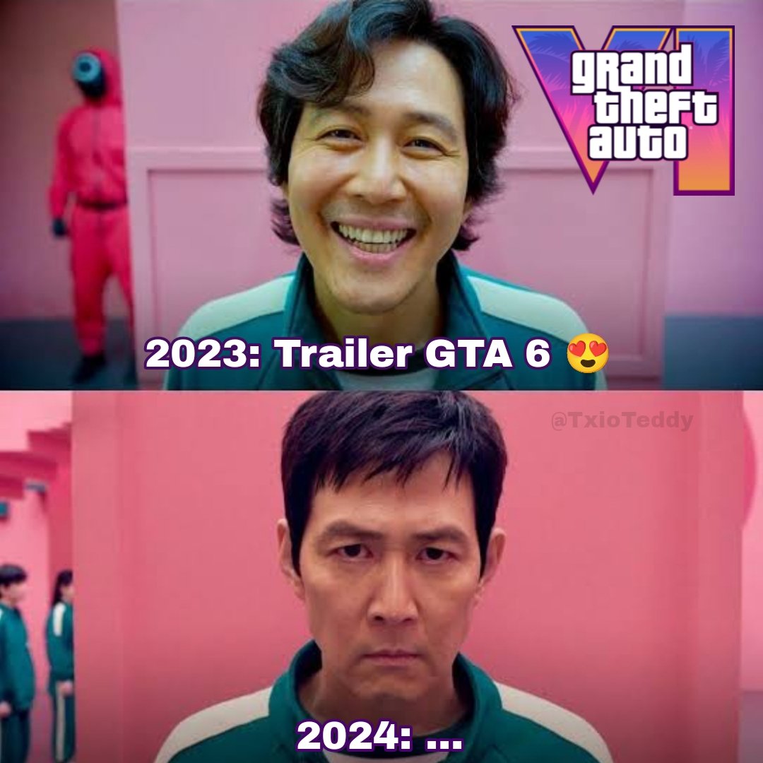TxioTeddy's tweet photo. Um ano se passou e nada sobre o GTA 6 🤡 Ajuda aí Rockstar Games 🥲🎮

#gta6brasil #gta6 #gtavi #gta5online #gtavbrasil #gta5brasil #gtabrasil #gamesbrasil #videogamesbrasil #memesbrasil #memesgames #trailergta6 #GTA6trailer https://t.co/mzhM0Jdt2W